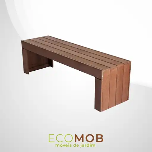 Comprar banco reto de madeira