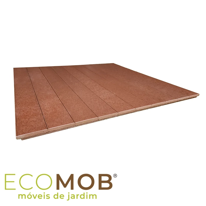 Deck em perfil para uso em áreas comerciais