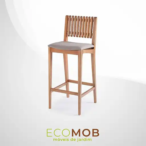 Fabricante de banqueta de madeira