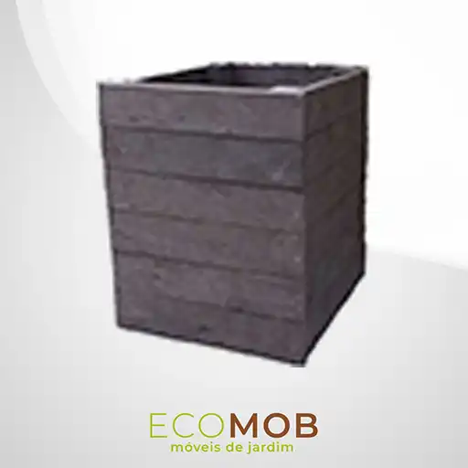 Fabricante de cachepô de madeira plástica