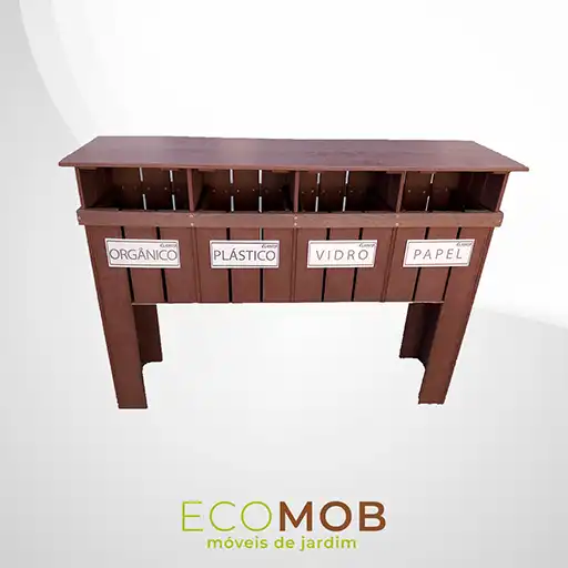 Fabricante de lixeira coletiva resistente