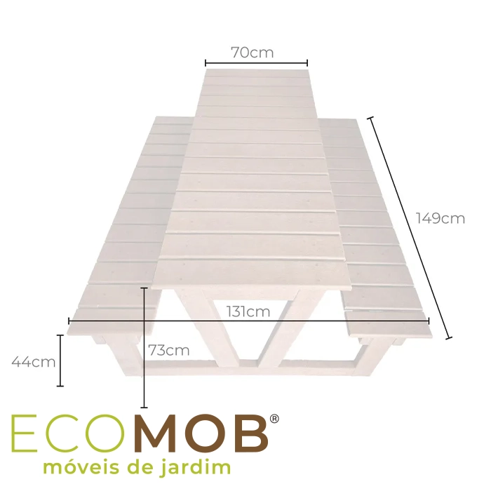 Onde comprar mesa de piquenique resistente