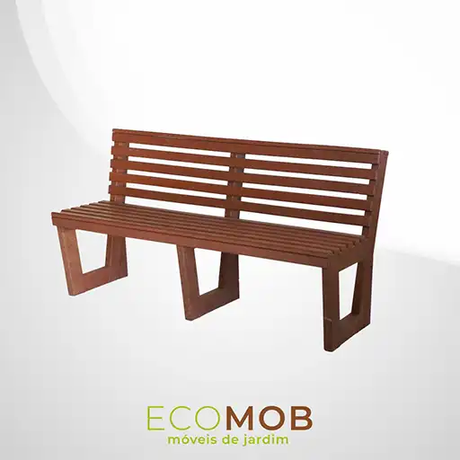 Onde conseguir banco de jardim resistente