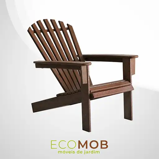 Vendemos cadeira adirondack de madeira maciça
